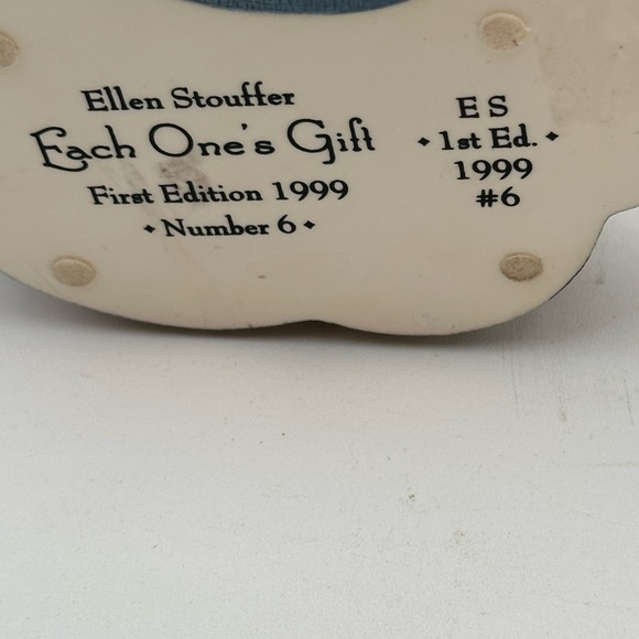 1999 Ellen Stouffer "Each One's Gift" Figurine First Edition - Picture 12 of 16